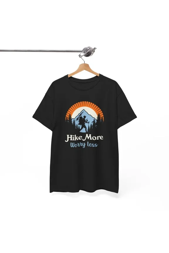 Hot Trending T-Shirt With Summit Seeker T-Shirt S-5Xl | Mountain Climbing Tee | Hike More Worry Less Shirt Birthday Gifts; For Men & Women