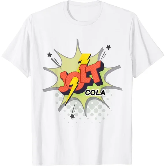 Hot Trending T-Shirt With Super 80S Retro Brand Jolt Vintage Design Preview Only