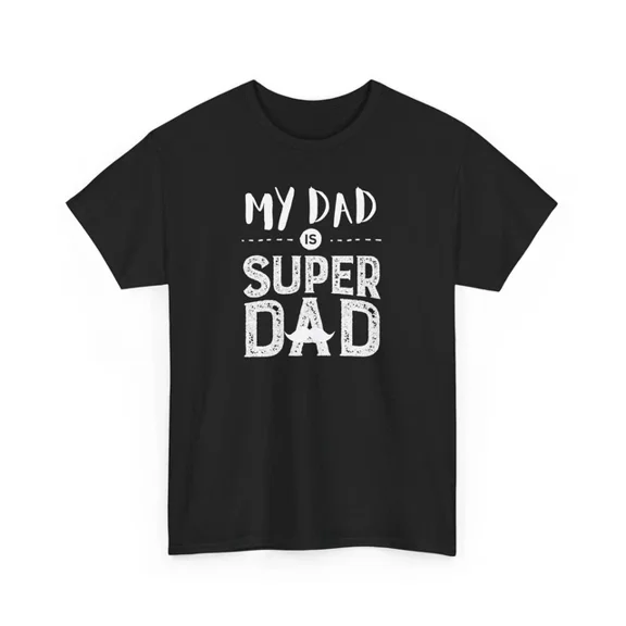 Hot Trending T-Shirt With Super Dad Tshirt Father'S Or Birthday Day Tee Gift Design Preview Only