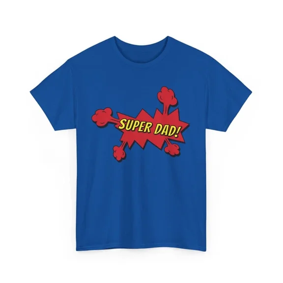 Hot Trending T-Shirt With Superhero Comics T-Shirt | Funny Hero Fan Tee | Super Dad Shirt - Fathers Day Design Preview Only