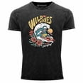 thumbnail image 1 of Hot Trending T-Shirt With Surfing Malibu Wild Waves Waves Sun Beach Design Preview Only, 1 of 3