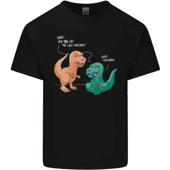 Hot Trending T-Shirt With T-Rex Eating The Last Unicorn Dinosaur Funny T-Shirt Design Preview Only