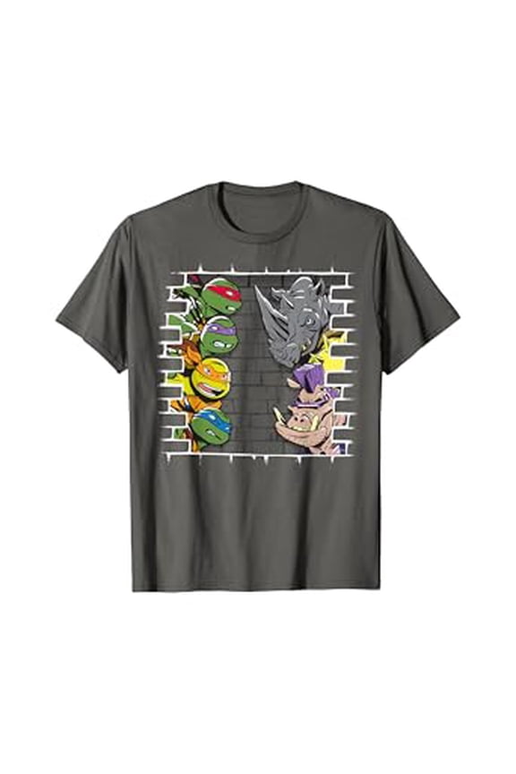 Hot Trending T-Shirt With Teenage Brick Wall Action T-Shirt Design Preview Only