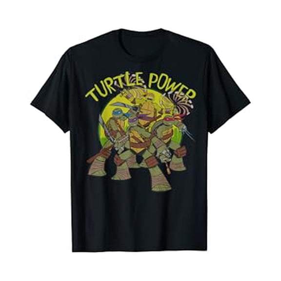 Hot Trending T-Shirt With Teenage Group "Turtle Power" T-Shirt Design Preview Only