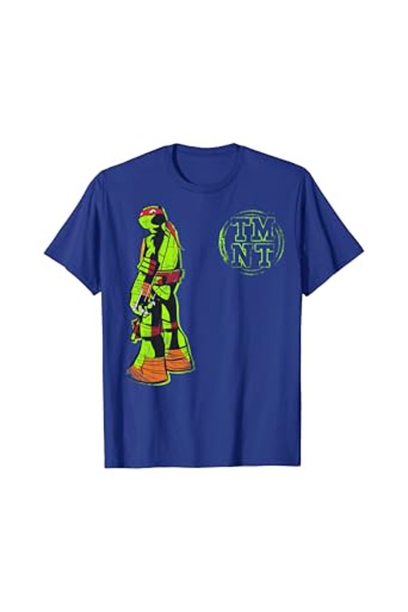 Hot Trending T-Shirt With Teenage Raphael Action Stance T-Shirt Design Preview Only