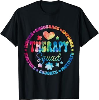 Hot Trending T-Shirt With Therapy Squad Pt, Ot Slp Occupational ...