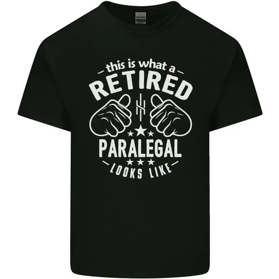 Hot Trending T-Shirt With This Is What A Retired Paralegal Looks Like T-Shirt Design Preview Only