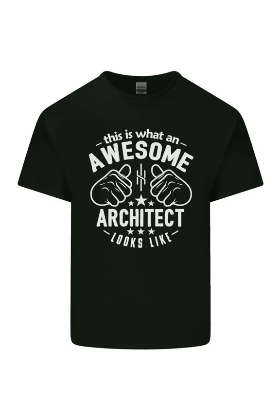 Hot Trending T-Shirt With This Is What An Awesome Architect Looks Like T-Shirt Design Preview Only