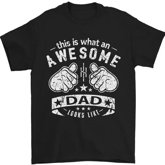 Hot Trending T-Shirt With This Is What An Awesome Dad Looks Like T-Shirt Design Preview Only