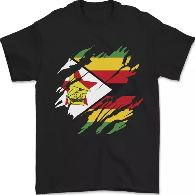 Personalized Zimbabwe Wings Flag Polo Shirt Proudly Zimbabwean LT9 main image 1