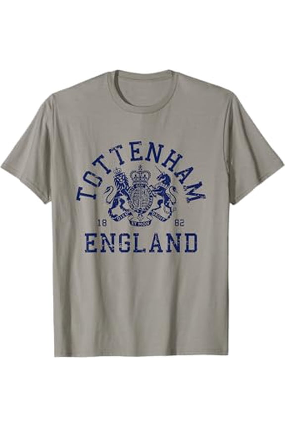 Hot Trending T-Shirt With Tottenham, City Of North London, England Uk T-Shirt Design Preview Only