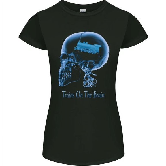 Hot Trending T-Shirt With Trains On The Brain Trainspotting Funny T-Shirt Design Preview Only