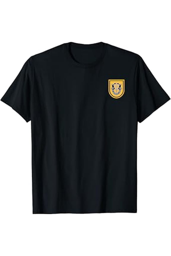 Hot Trending T-Shirt With Us Army 1St Special Forces Group Beret Flash And Crest T-Shirt Design Preview Only