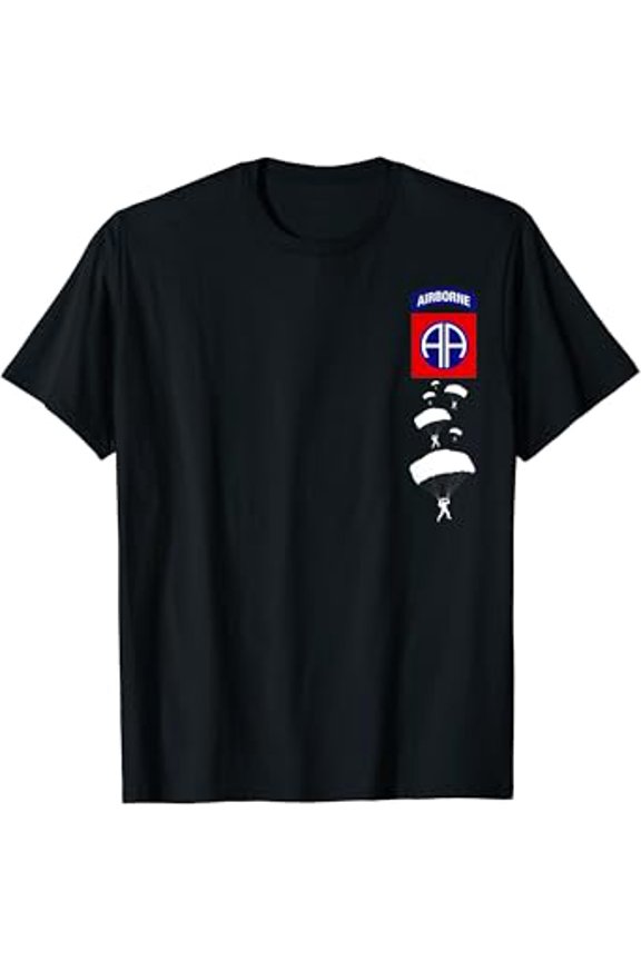 Hot Trending T-Shirt With Us Army 82Nd Airborne Shirtveteran Day Gift T-Shirt Design Preview Only