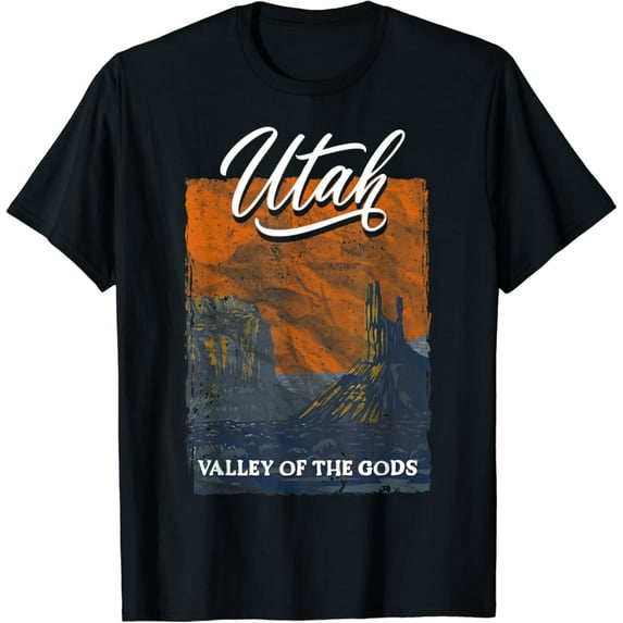 Hot Trending T-Shirt With Valley Of The Gods Utah Beehive State National Parks T-Shirt Design Preview Only
