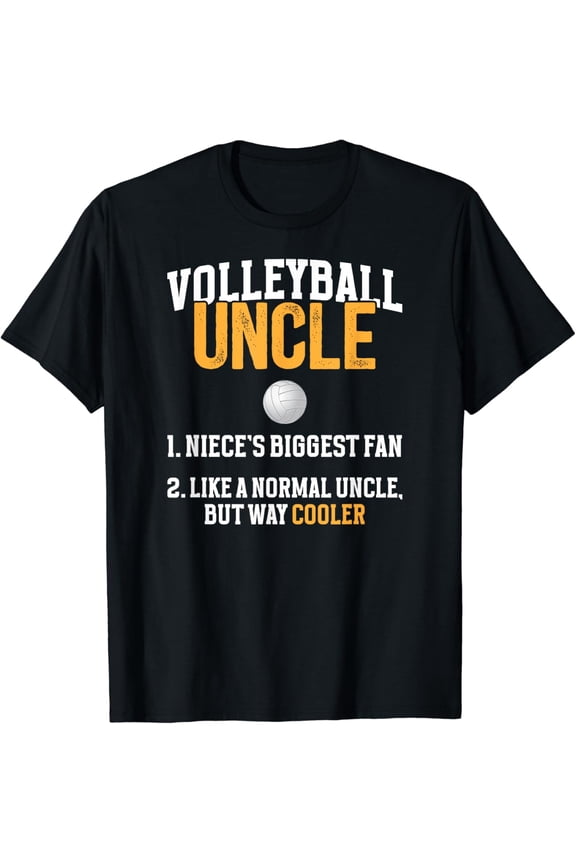 Hot Trending T-Shirt With Volleyball Uncle Definition Volleyball Player Uncle
