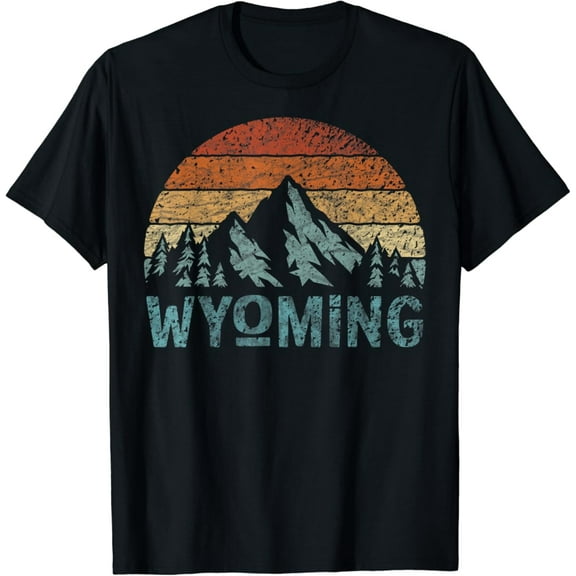 Hot Trending T-Shirt With Wyoming Wy The Cowstate Grand Teton Bison National Parks T-Shirt Design Preview Only