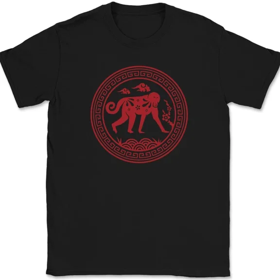 Hot Trending T-Shirt With Year Of The Monkeychinese China Calendar 12 Years Zodiac Design Preview Only