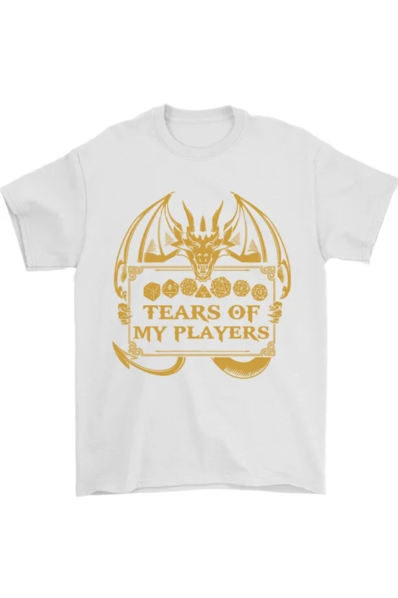 Hot Trending Tears of My Players RPG Role Playing Games T-Shirt Design Preview Only