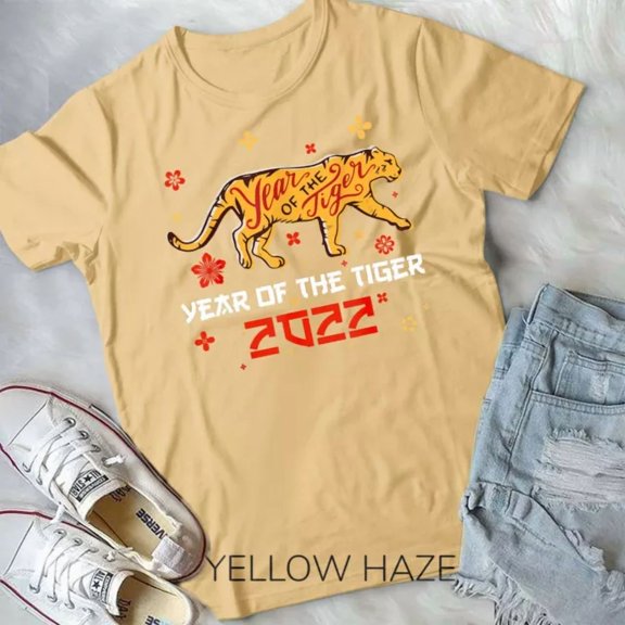 Hot Trending Tee With 2022 Year Of The Tiger Chinese New Year 2022 T-Shirt Unisex T-Shirt