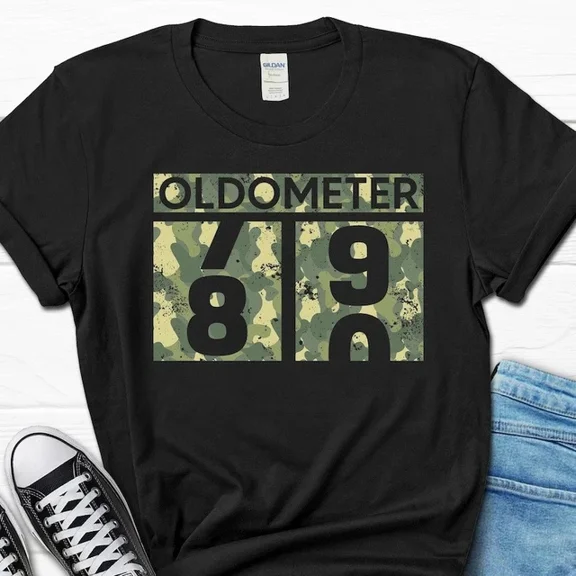 Hot Trending Tee With 80Th Birthday Shirt, 80 Year Old Dad T-Shirt For Men, 80Th Birthday Party Gif...