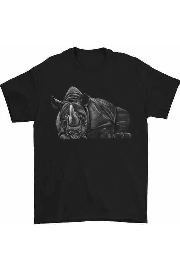 Hot Trending Tee With A Rhino Rhinoceros Mens Womens S-5Xl T-Shirt