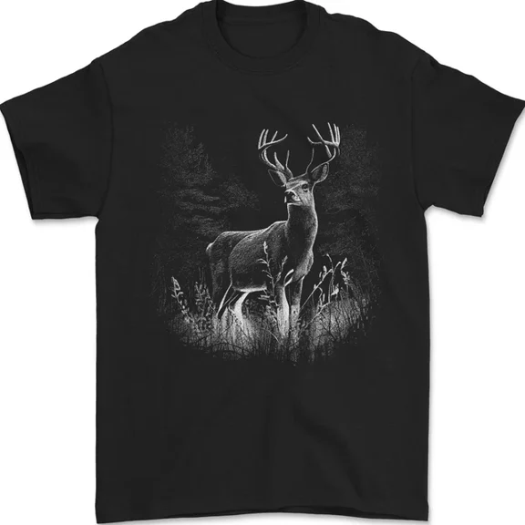 Hot Trending Tee With A Stag Deer Mens Womens S-5Xl T-Shirt