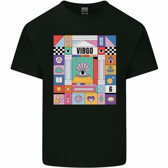 Hot Trending Tee With A Vibrant Virgo Star Sign Zodiac Mens Womens S-5Xl T-Shirt