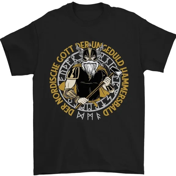 Hot Trending Tee With A Viking Man Mens Womens S-5Xl T-Shirt
