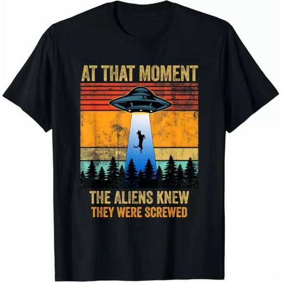 Hot Trending Tee With Alien Abduction Malinois Dutch Shepherd Ufo Uap Dog Gift Unisex T-Shirt