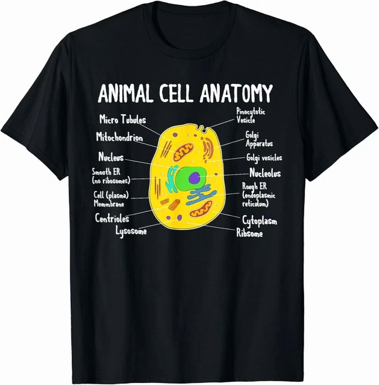 Hot Trending Tee With Anatomy Of Animal Cell Biology Biologist Science ...