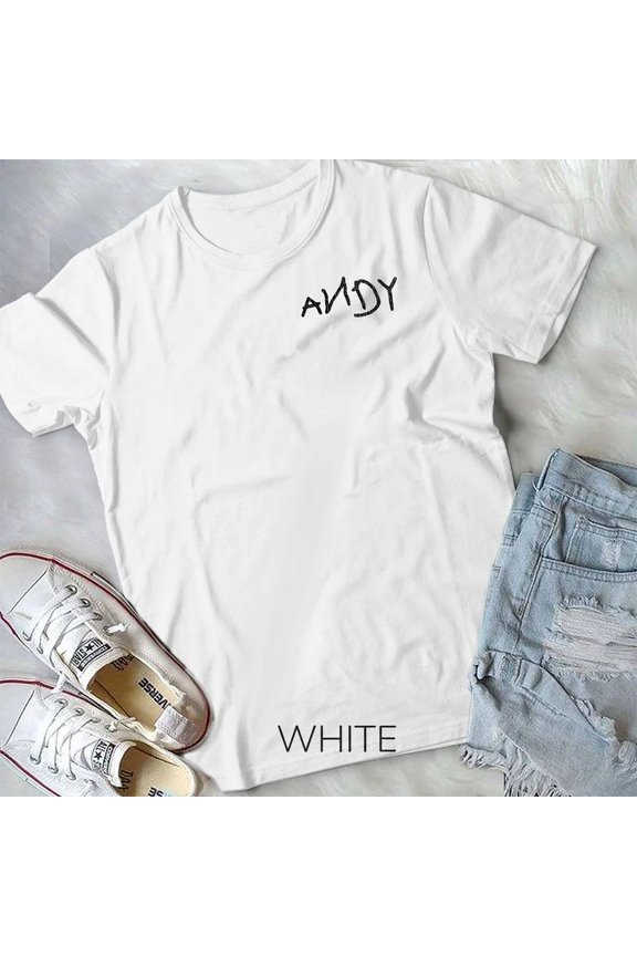 Hot Trending Tee With Andy Cosplay, Outfit, Vintage Birthday Unisex T-Shirt