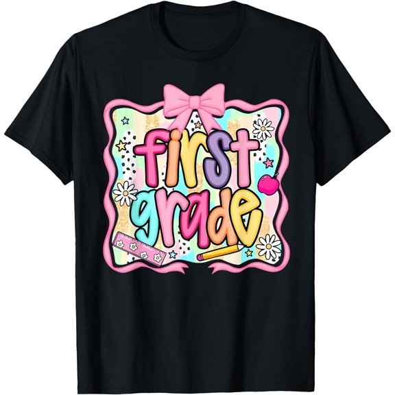 Hot Trending Tee With Back To School Hello First Grade Team 1St Grade T-Shirt