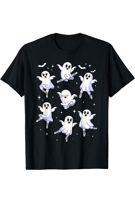 Hot Trending Tee With Ballet Ghost Ballet Dancer Spooky Dance Teacher Unisex S-5Xl T-Shirt