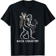 thumbnail image 1 of Hot Trending Tee With Bigfoot Sasquatch Back Country Bow Hunting Hunter T-Shirt, 1 of 5