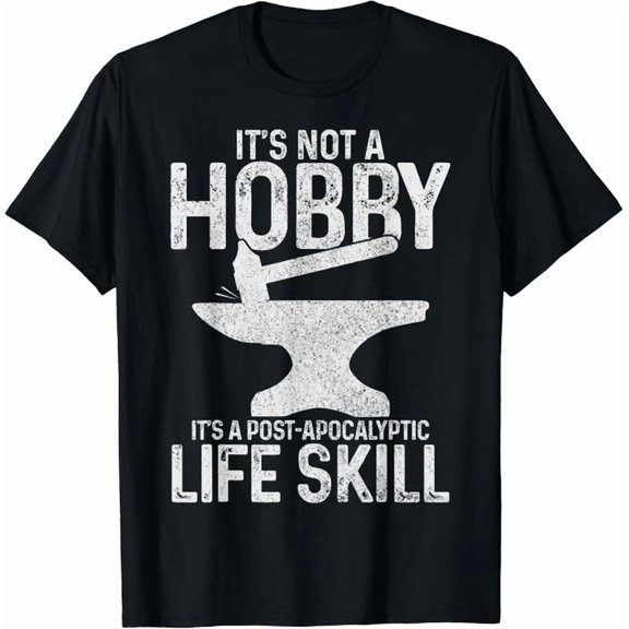 Hot Trending Tee With Blacksmith Gift Blacksmithing Forge Forging Gift Unisex T-Shirt