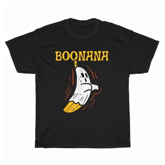 Hot Trending Tee With Boonana Cute Ghost Banana Costume T-Shirt Unisex Tee Gift New