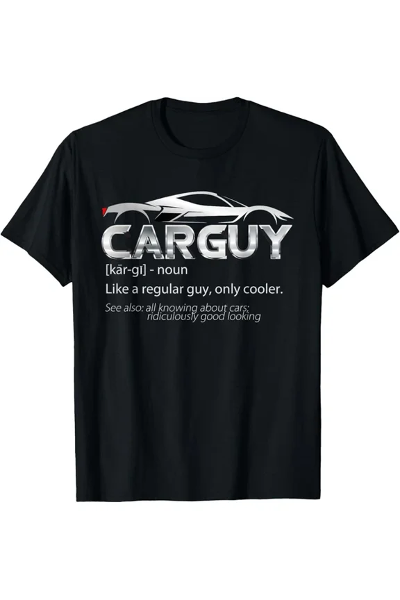 Hot Trending Tee With Car Guy Sport Car Fathers Day Car Mechanic Race Car Driver Gift Unisex T-Shirt