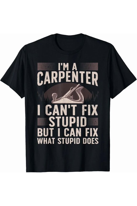 Hot Trending Tee With Carpentry Design For Carpenter Men Women Woodworking Gift Unisex T-Shirt
