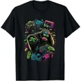 thumbnail image 1 of Hot Trending Tee With Control Gamer Video Game Controller Tee Gift Unisex T-Shirt, 1 of 2