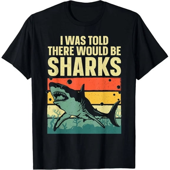 Hot Trending Tee With Cool Shark Design For Men Women Boys Girls Shark Lover Gift Unisex T-Shirt