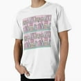 thumbnail image 1 of Hot Trending Tee With Cute Shelves, Pastel Colors, Cute Doodles, Books P T-Shirt S-5Xl, 1 of 2