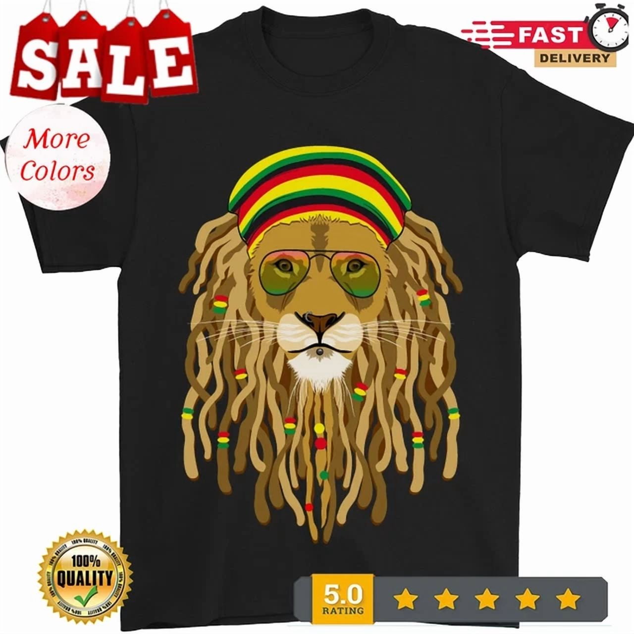T-shirt Reggae Rasta Jamaica Music Dub N111 Za 5245.00HUF-ért - Foto 6