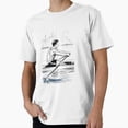thumbnail image 1 of Hot Trending Tee With Dynamic Male Rower Sketch T-Shirt S-5Xl, 1 of 2