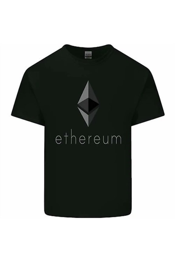 Hot Trending Tee With Ethereum Cryptocurrency Crypto Mens Womens S-5Xl T-Shirt
