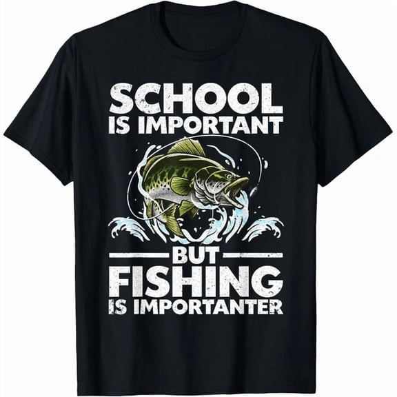 Hot Trending Tee With Fishing For Boys Fish Saying Bass Fisherman Gift Unisex T-Shirt
