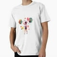 thumbnail image 1 of Hot Trending Tee With Girl Lifting Weight T-Shirt S-5Xl, 1 of 2