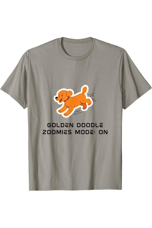 Hot Trending Tee With Goldendoodle Dog Puppy Zoomies Unisex S-5Xl T-Shirt