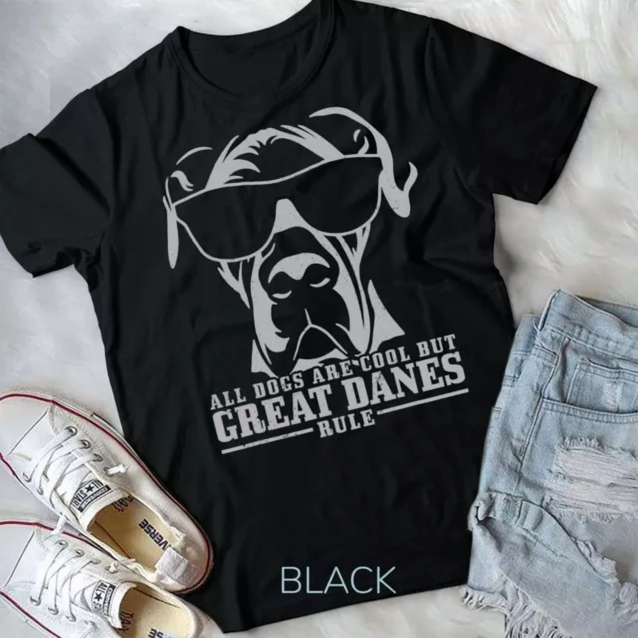 Hot Trending Tee With Great Dane All Dogs Are Cool Great Danes Rule T ...