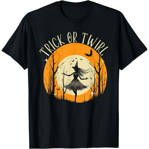 Hot Trending Tee With Halowen Ballerina Scary Spooky Ballet